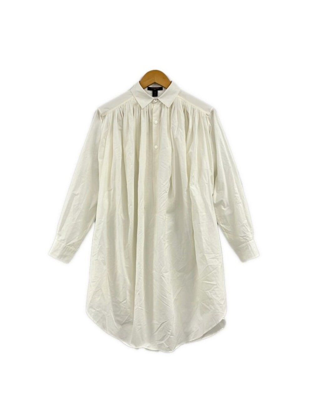 Louis Vuitton Dress S Ivory Regularcolor Long Sleeve Knee-length